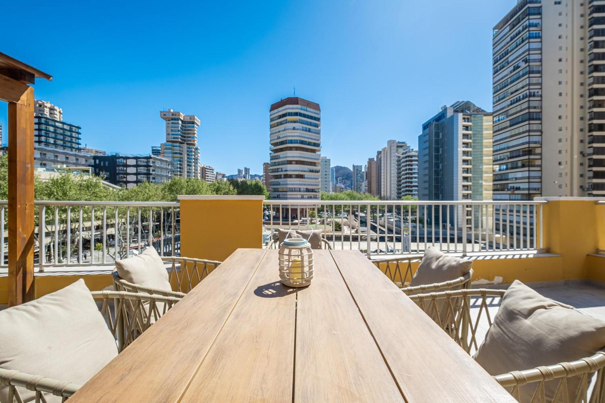 Penthouse Ancla 561 Levante Beach Benidorm Ngoại thất bức ảnh