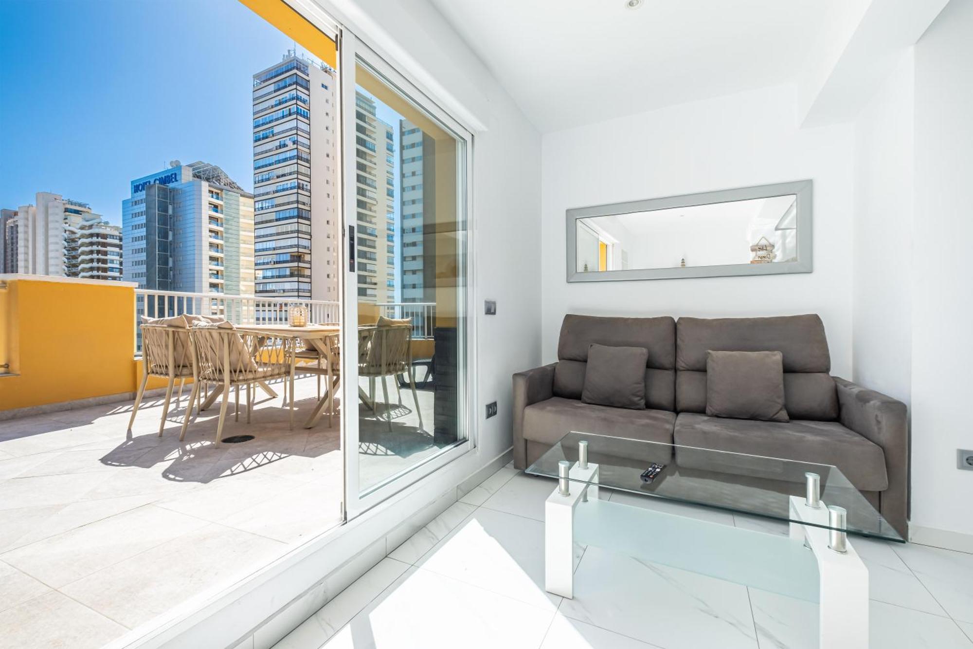 Penthouse Ancla 561 Levante Beach Benidorm Ngoại thất bức ảnh