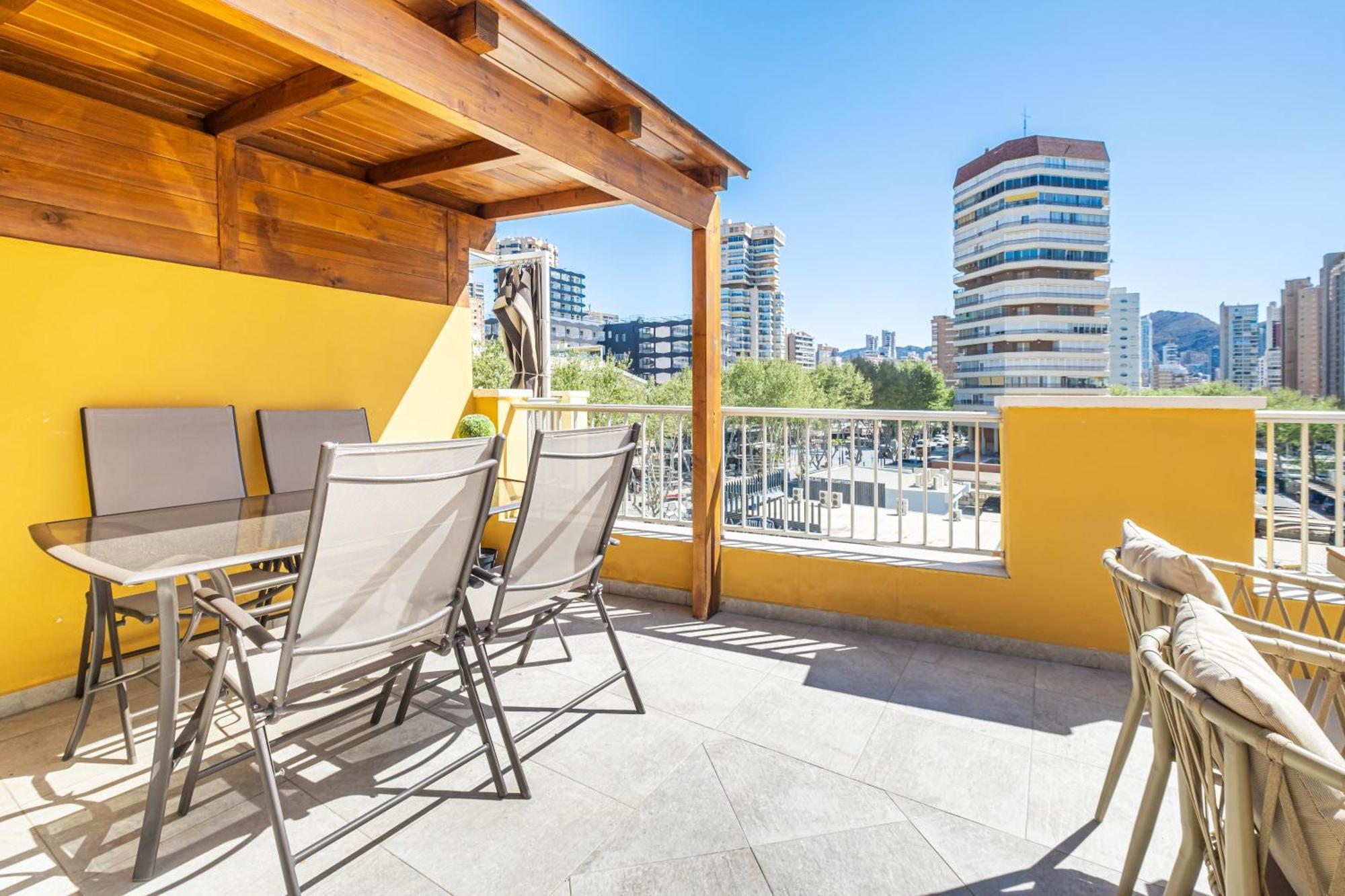 Penthouse Ancla 561 Levante Beach Benidorm Ngoại thất bức ảnh